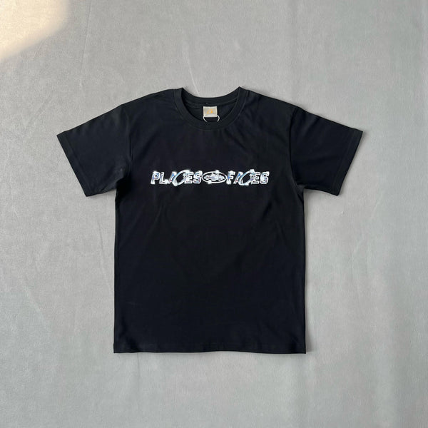Corteiz RTW × Places + Faces T-Shirt Black