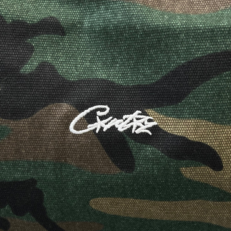 Corteiz Military Green Alcatraz Grindwear Duffle Bag