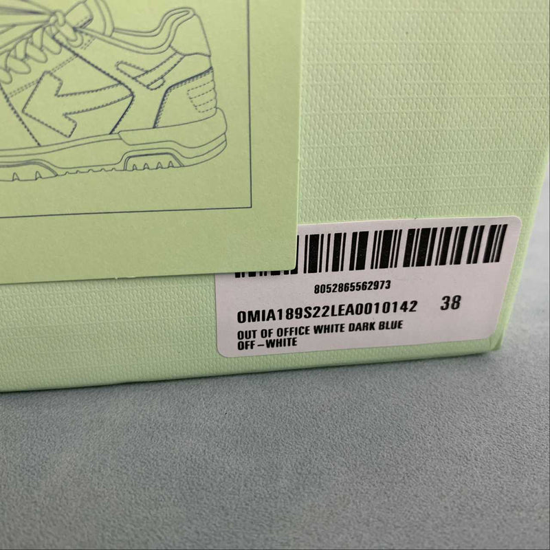 Off-White Out Of Office Dark Blue