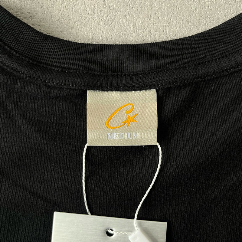 Corteiz RTW × Places + Faces T-Shirt Black