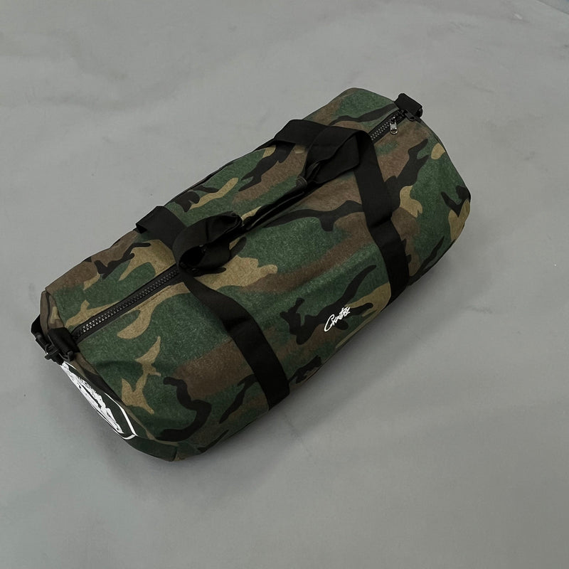 Corteiz Military Green Alcatraz Grindwear Duffle Bag
