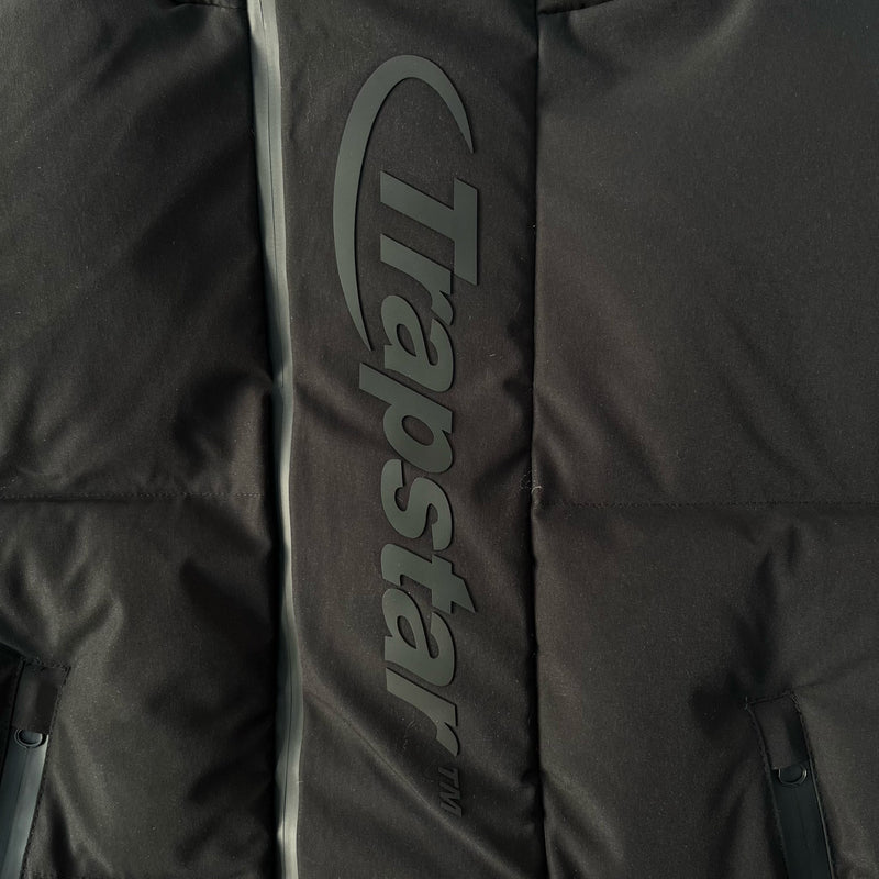 Latest Trapstar Hyperdrive Technical Puffer Black Reflective Jacket