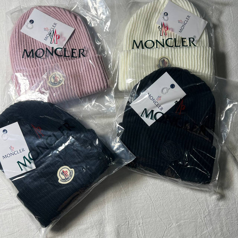 Cotton Moncler Beanie