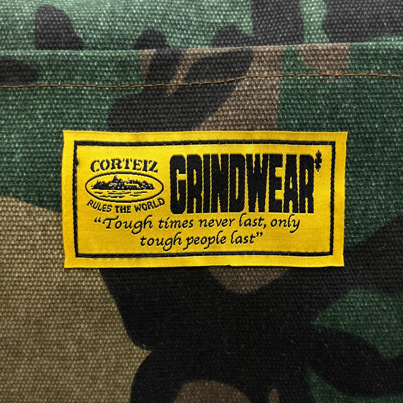 Corteiz Military Green Alcatraz Grindwear Duffle Bag