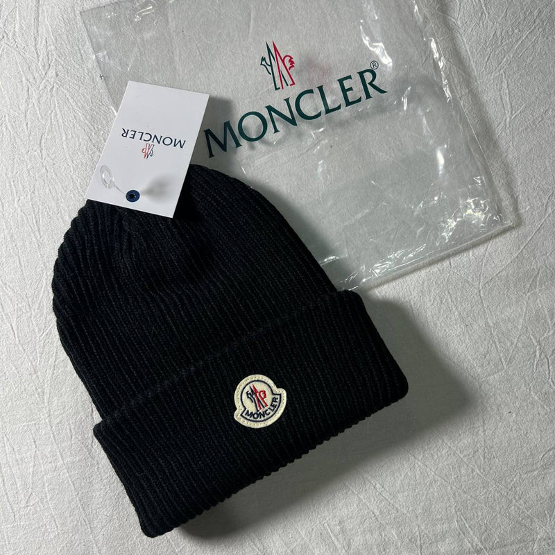 Cotton Moncler Beanie